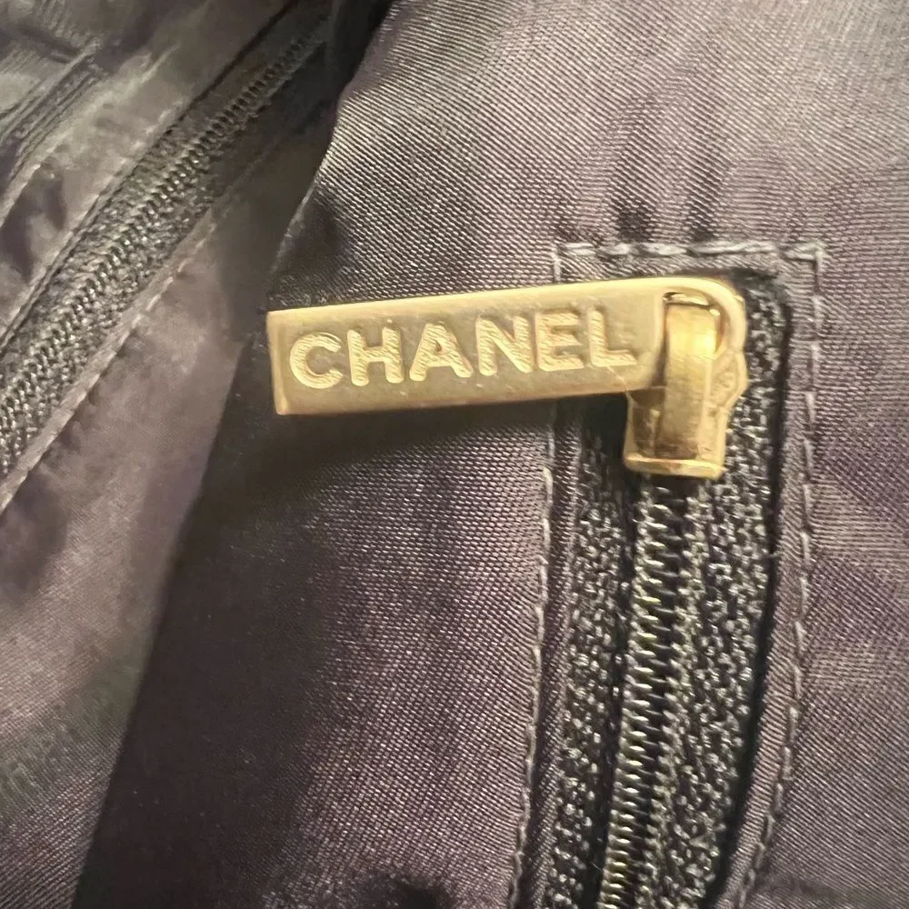 Chanel Travel Line Nylon Medium Tote